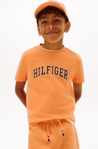 Logo bombažna majica s kratkimi rokavi