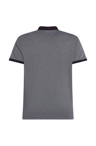TOMMY HILFIGER Regular fit polo majica iz interlock bombažne tkanine Modra - Blue 6