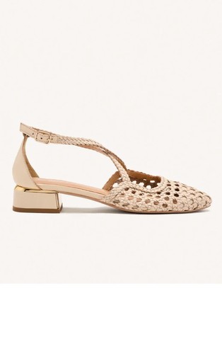 Prepleteni usnjeni salonarji