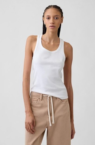 Arch Logo Rib Tank Top