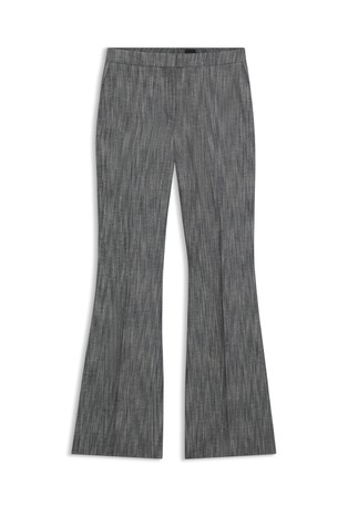 Regular fit hlače z meliranim vzorcem