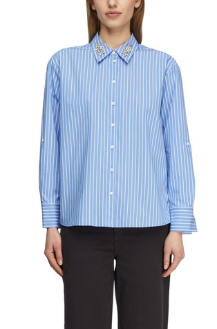 Črtasta srajca z okrasnimi kamenčki