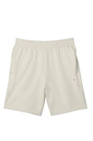 Cotton Terry Badge Jogger Shorts