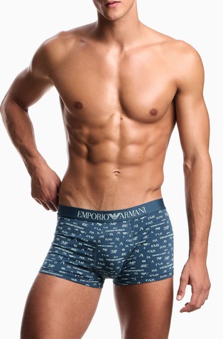 Boksarice iz jerseya z logo vzorcem