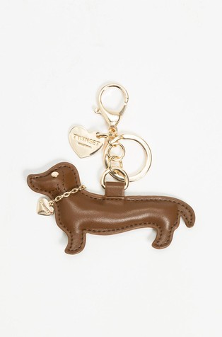 Dachshund key ring