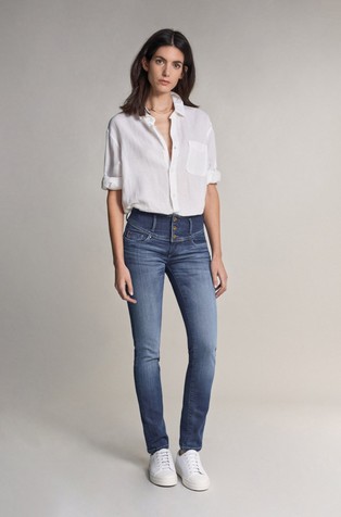 SALSA Mystery Push Up premium wash jeans | Emporium