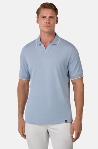 S.Cafè® High-Performance Piqué Polo Shirt