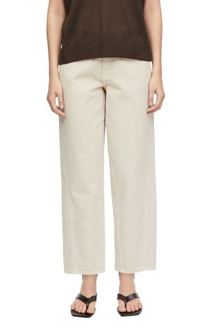 Barrel fit jeans hlače iz obarvanega denima