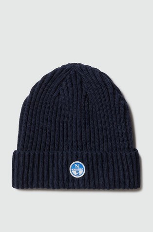 Pletena logo kapa iz bombažne mešanice