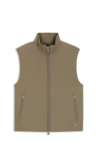 Vodoodbojen brezrokavnik polnjen s puhom