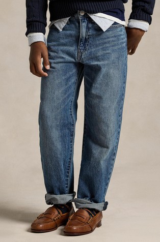 Relaxed fit jeans hlače