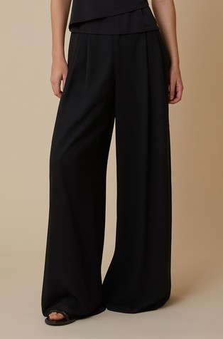 Palazzo georgette trousers