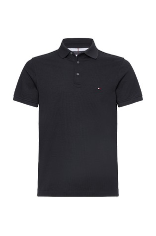 TOMMY HILFIGER 1985 slim fit polo majica Modra - Dark Blue 4