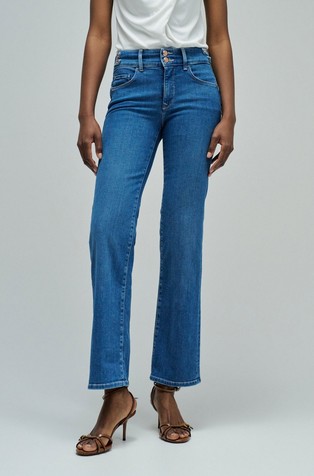 Secret Push In Straight Jeans