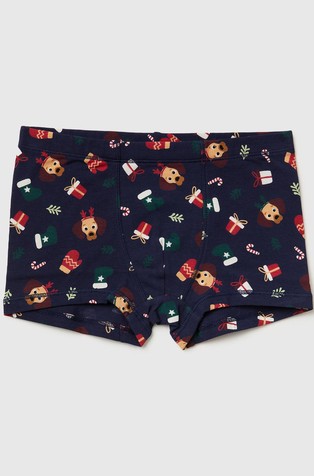 Vzorčaste boksarice iz elastičnega bombaža