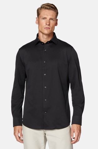 Regular fit srajca iz japonske jersey tkanine