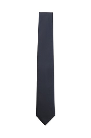 Micro-pattern jacquard tie in silk blend