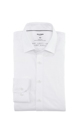 No. Six 24/Seven super slim fit srajca s podaljšanimi rokavi