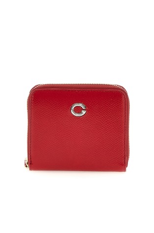 G Puffy Genuine Leather Mini Wallet
