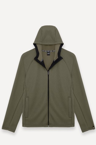 Termo jopa s kapuco in flisirano notranjostjo