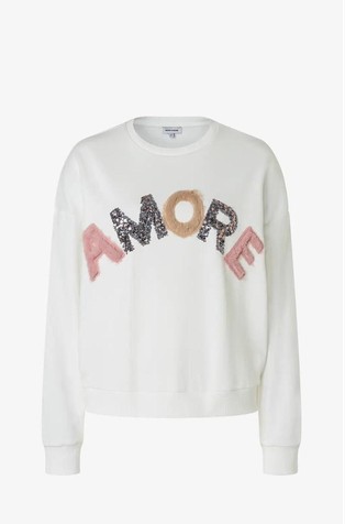 Pulover z Amore napisom