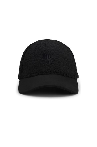 Teddy cap with embroidered logo