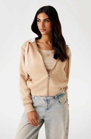 Jopa s kapuco iz scuba tkanine