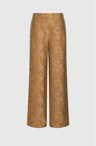 Široke hlače iz viskozne mešanice