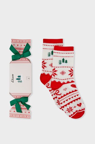 Jacq Patterned Socks in Gift Box