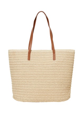 VMSISSO Raffia shopper bag