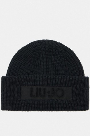 Beanie hat with logo