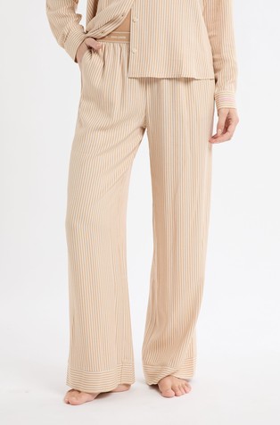 Holga črtast spodnji del pižame