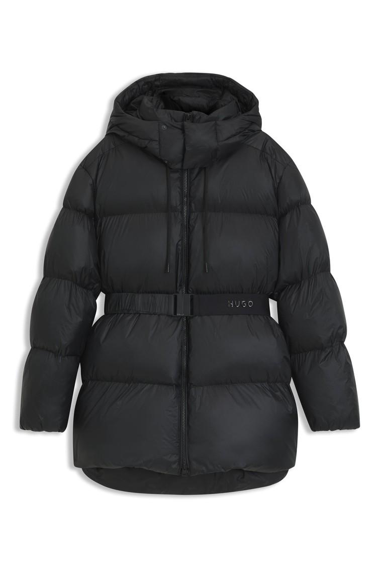 Detachable Hood Hugo Boss Fur Hood Coat Rokka And Rolla Kids