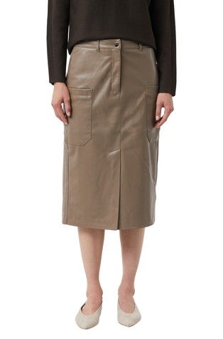 Krilo iz umetnega usnja z našitima žepoma