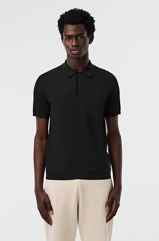 Performance Knit pletena polo majica s kratkimi rokavi