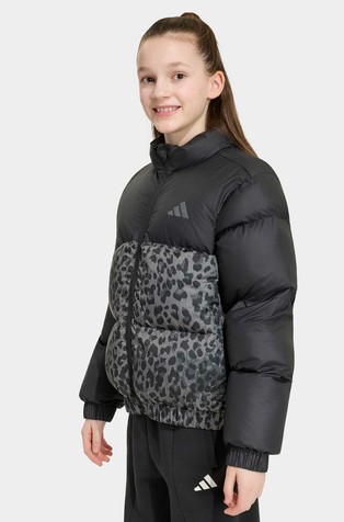 Water-repellent Synthetic Down Allover Print Jacket