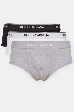 Paket 3 Brando spodnjic iz raztegljivega bombažnega jerseya