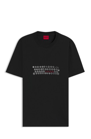 Majica iz bombažnega jerseya s potiskom