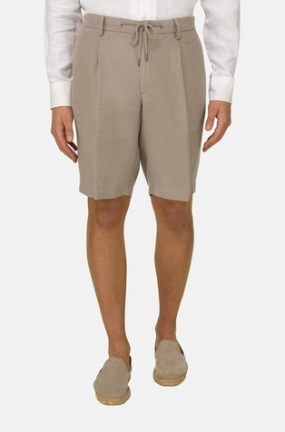 Bermudas in Linen