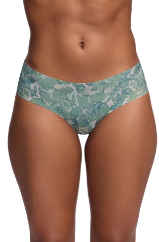 UNDER ARMOUR UA Pure Stretch paket 3 hipster spodnjih hlačk Zelena - Green / Multi 2