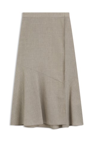 Krilo z A-krojem iz deviške volne