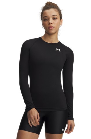 HeatGear® oprijeta majica z dolgimi rokavi