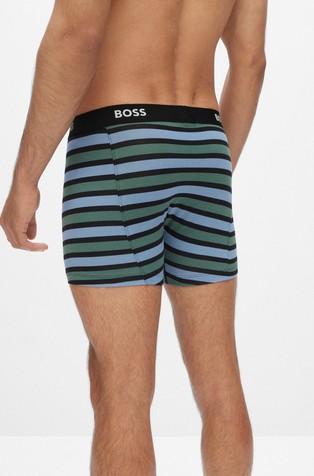 BOSS - Two-pack of boxer briefs with logo waistbands