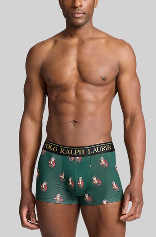 RALPH LAUREN Paket 2 boksaric iz raztegljivega bombaža Večbarvna - Gb Chcl Heather / Col Green Aob 5