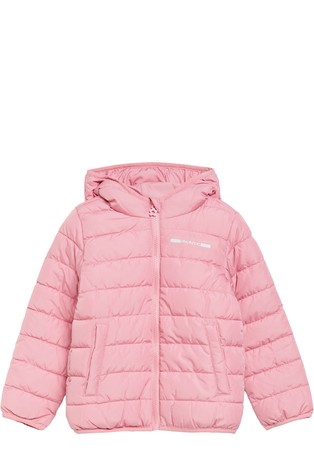 Lightly padded unisex jacket with a hood