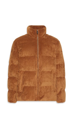 Corduroy Puffer Jacket