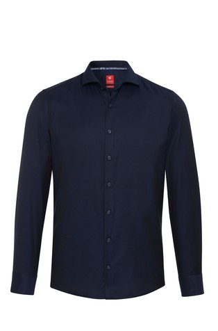 Slim fit City Red srajca z dolgimi rokavi