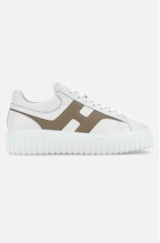 H-Stripes Sneakers in Leather