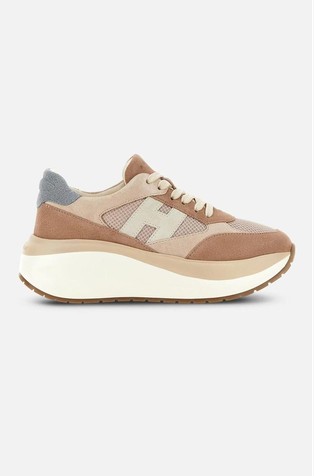 Maxi I Active Sneakers in Suede and Mesh