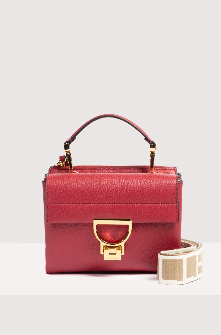 COCCINELLE Arlettis Signature Mini Handbag Red 